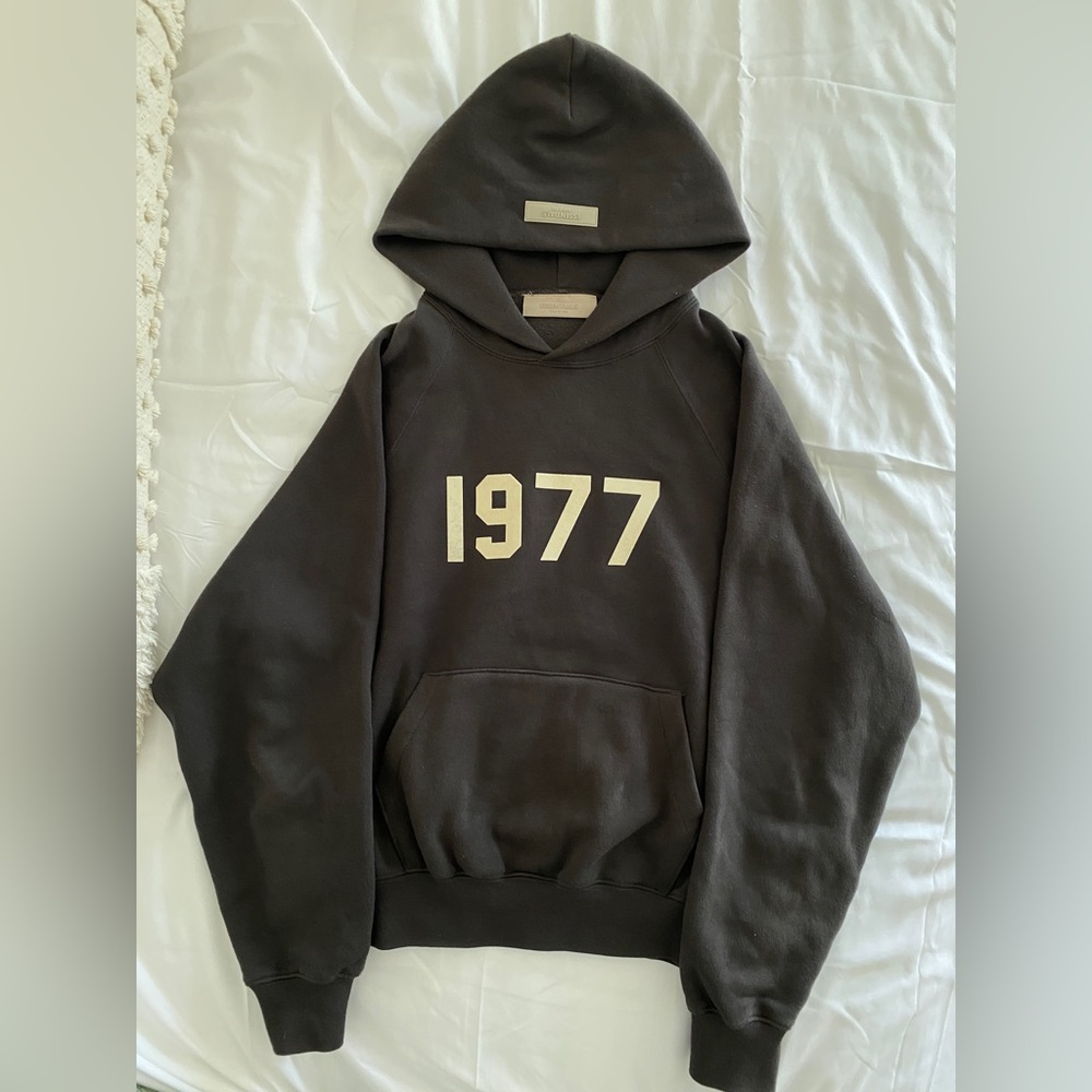 Gray Essentials Hoodie